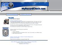 Tablet Screenshot of endeavor.myrecordcheck.com